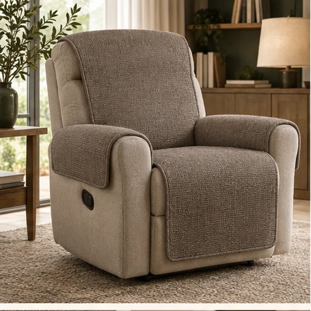 la protection de fauteuil relax T-Shape dans un intérieur contemporain